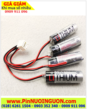 Pin Mitsubishi ER6V-C4; Pin nuôi nguồn Mitsubishi ER6V-C4 lithium 3.6v chính hãng _Xuất xứ Nhật